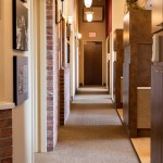 hallway of Dr. Justin Poulson's practice