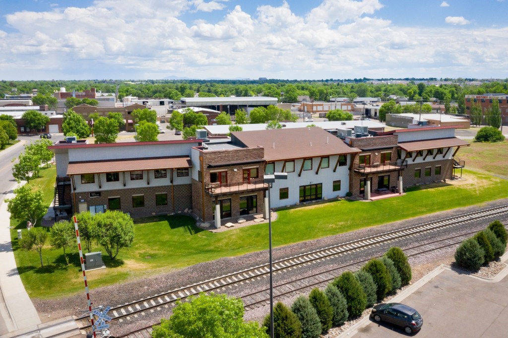 aerial view of Dr. Justin Poulson's office